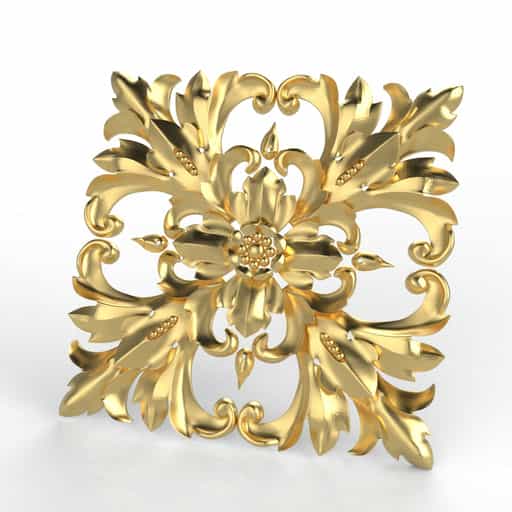 دکوری چوبی چهارگوش کد 5069