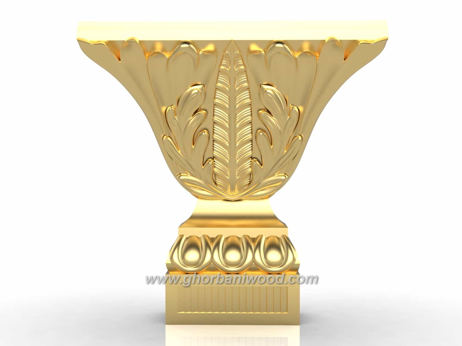 سرستون چوبی