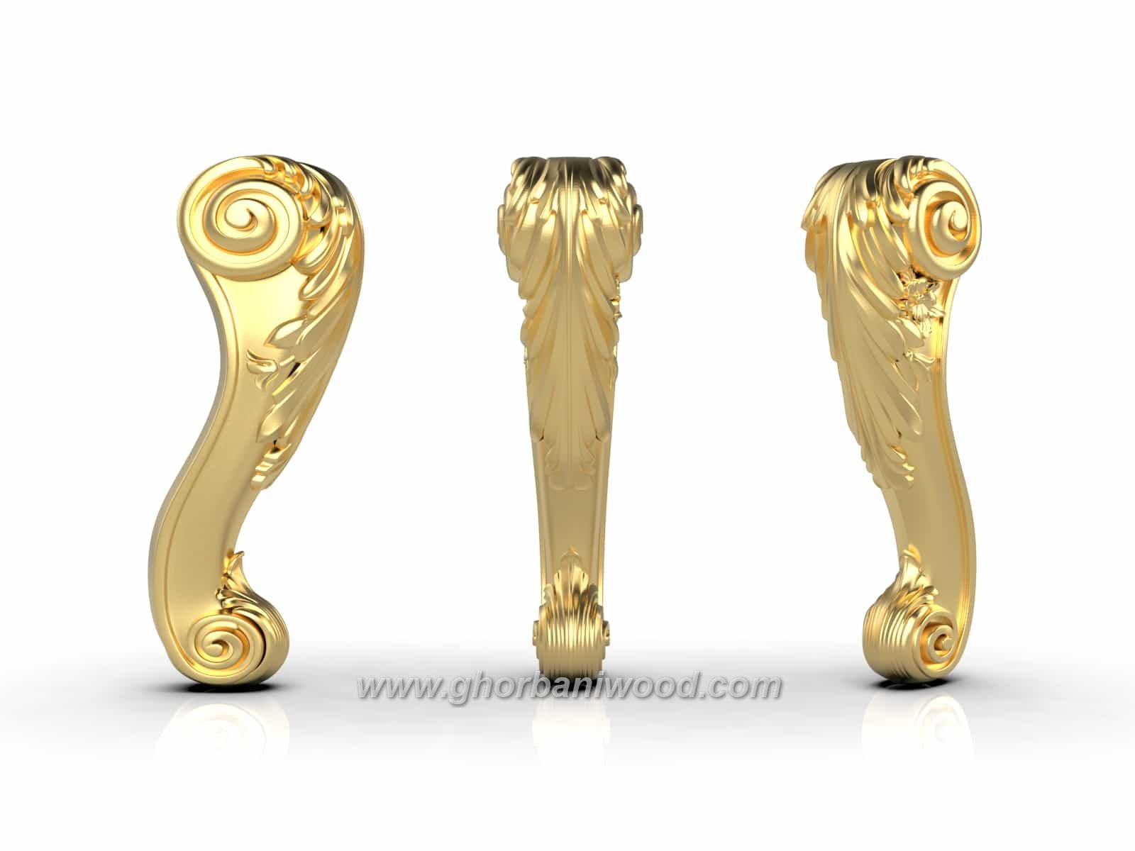 پایه چوبی کلاسیک کد 3003