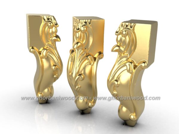 پایه چوبی کوتاه 3006