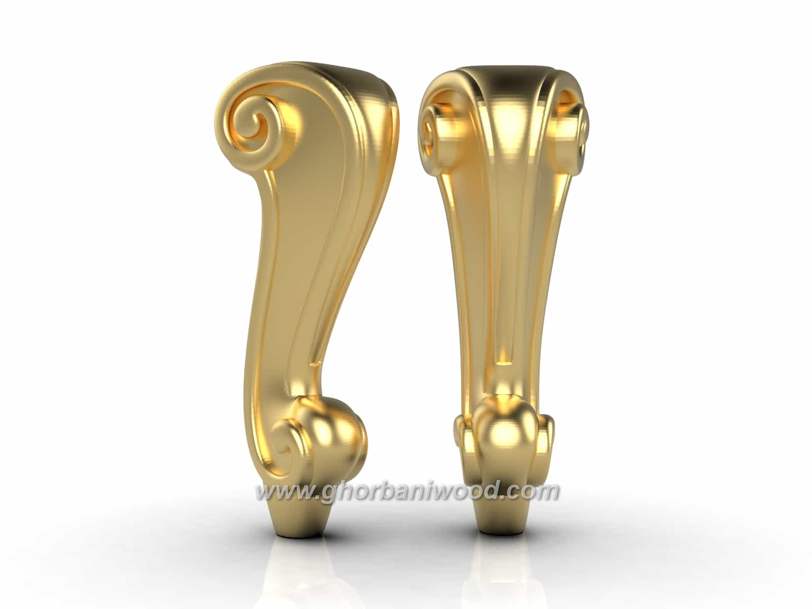 پایه میز چوبی کد 3017