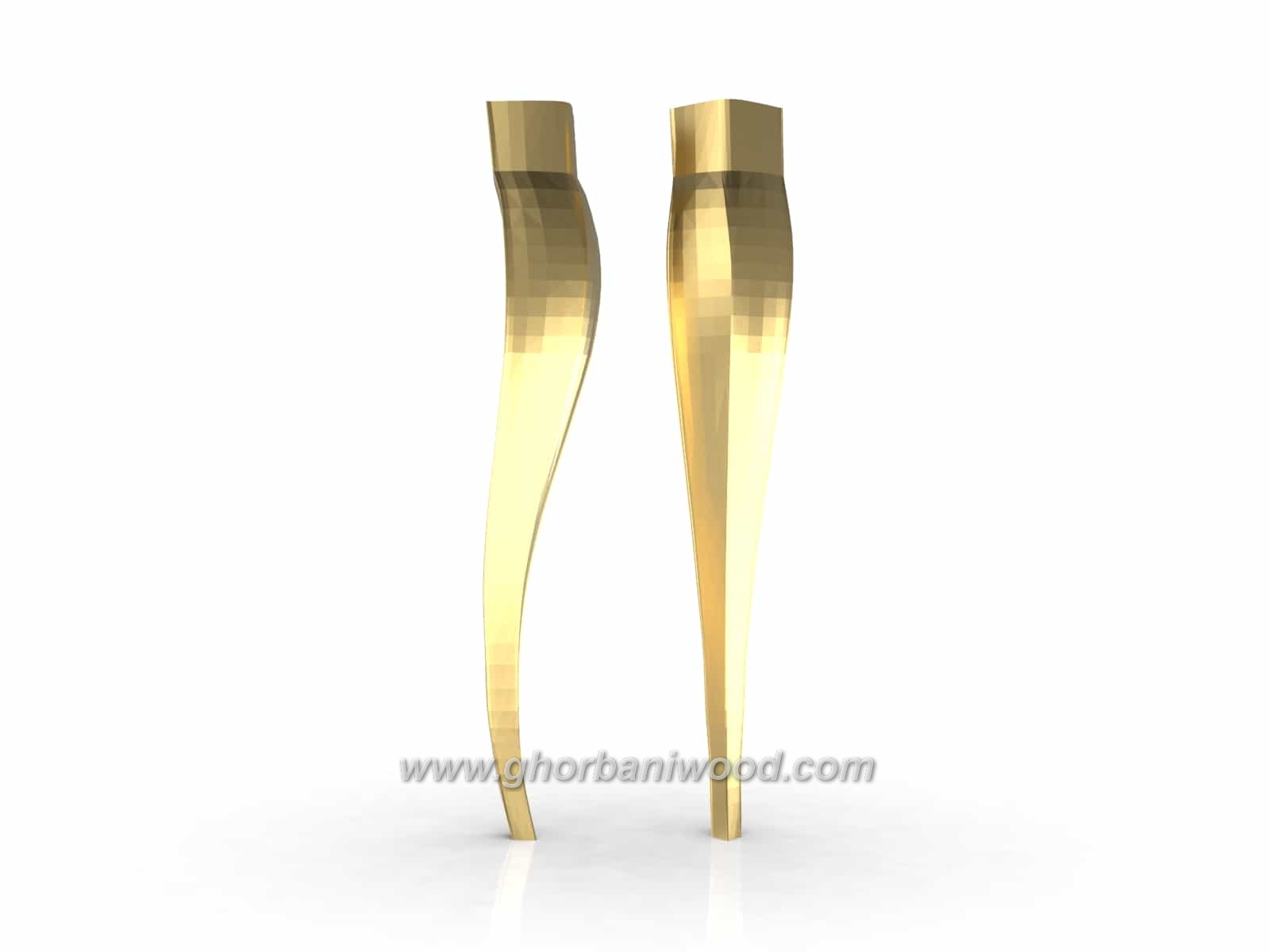 پایه میز چوبی آماده کد 3024