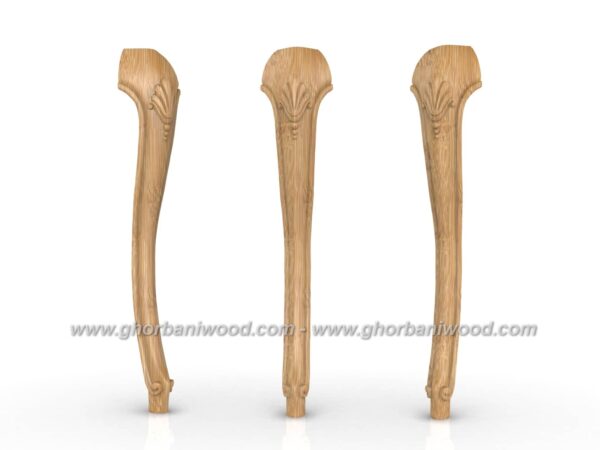 پایه بلند چوبی میز کد 3026