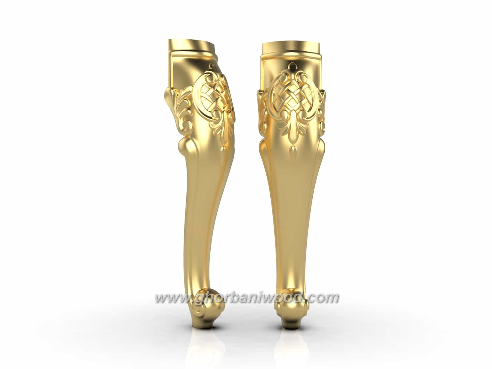 پایه کلاسیک چوبی کد 3032