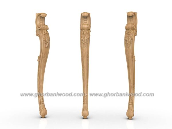 پایه میز چوبی کد 3035