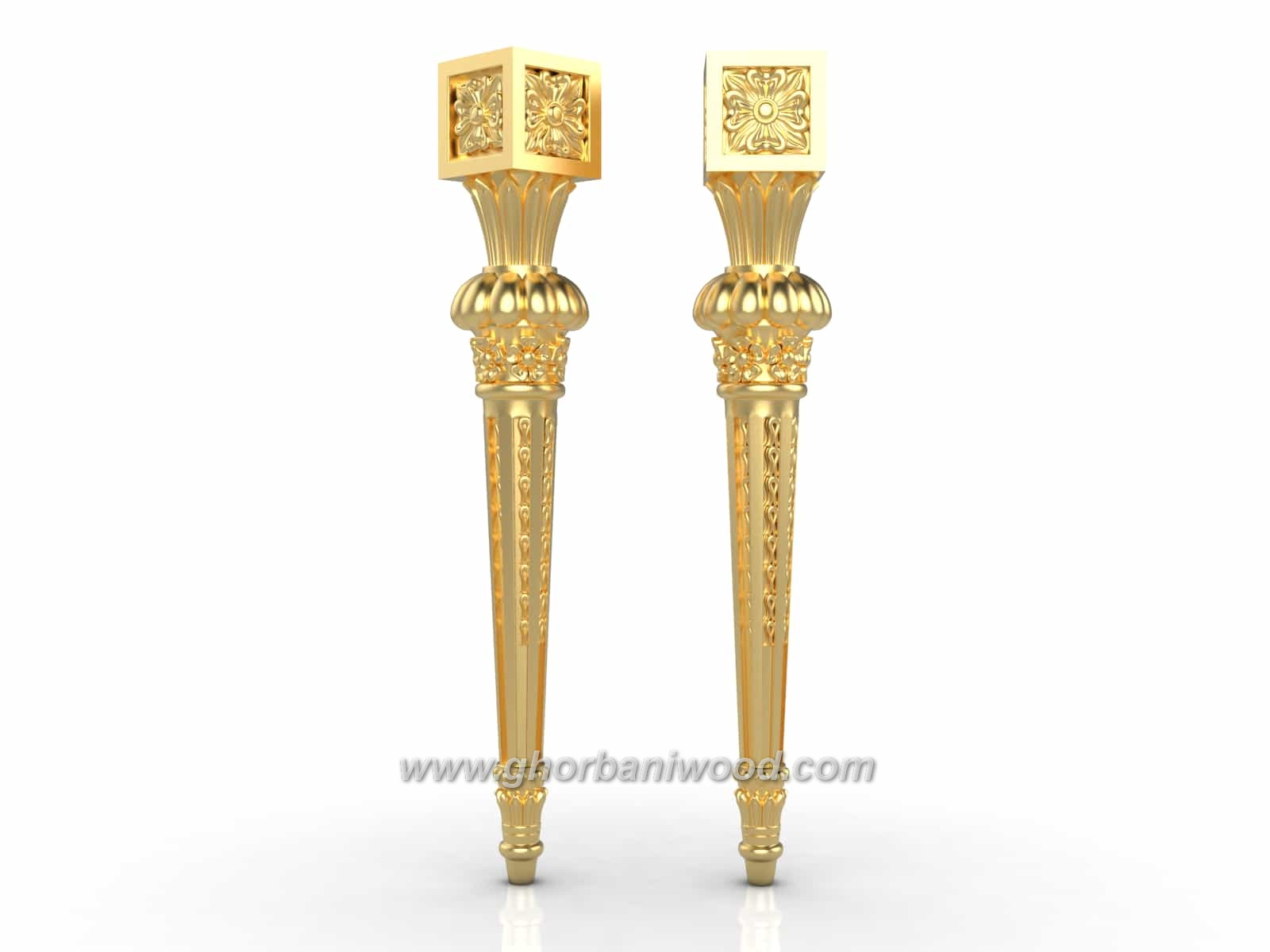 پایه چوبی میز کد 3037