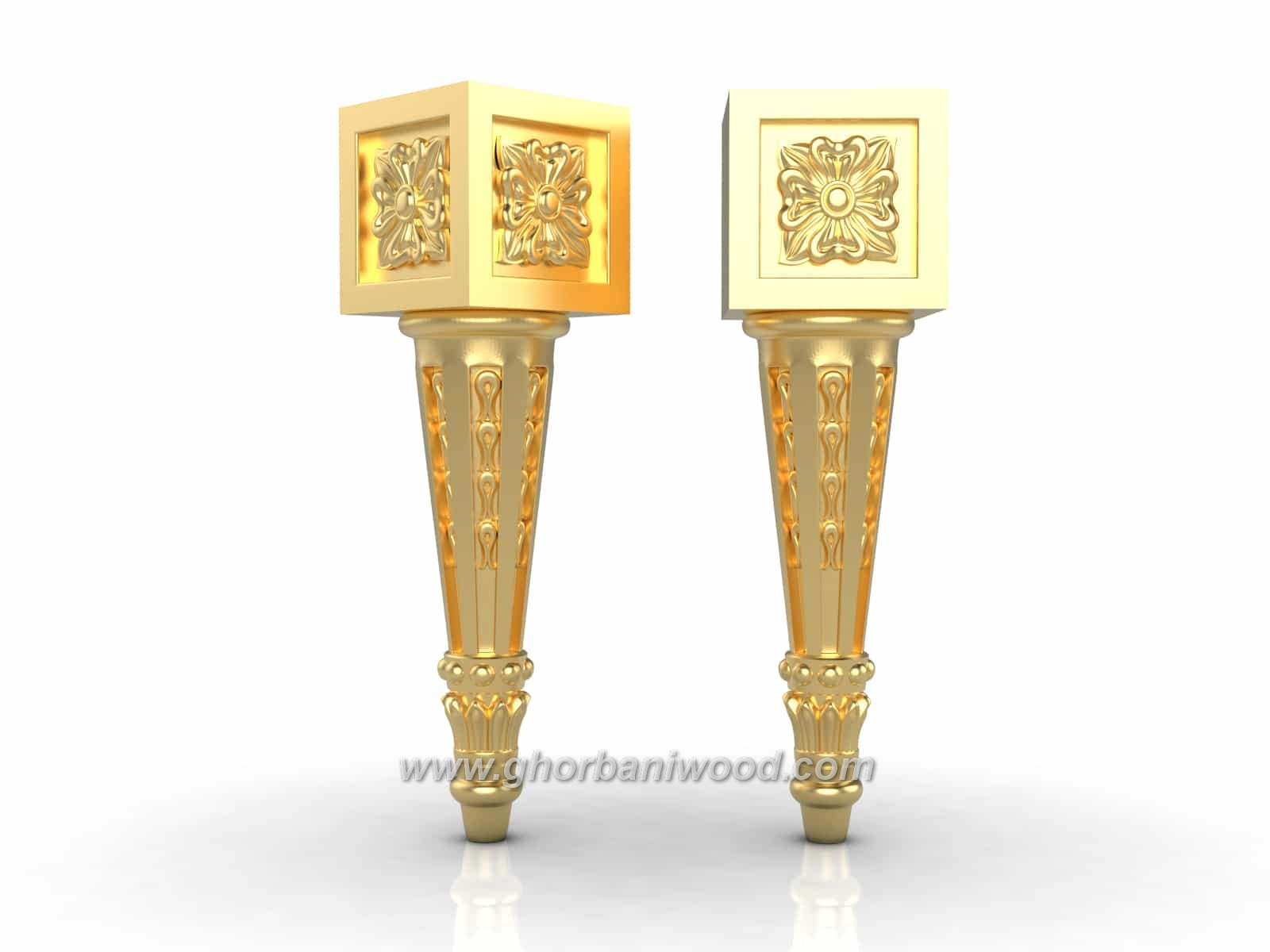 پایه مبل کلاسیک کد 3038