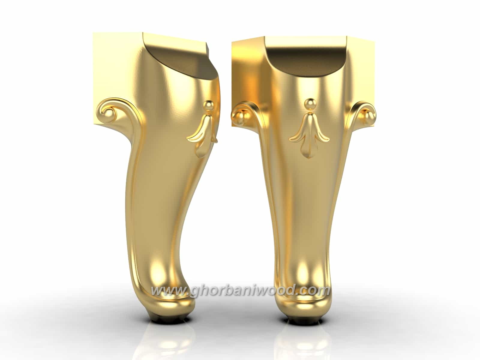 پایه میز چوبی