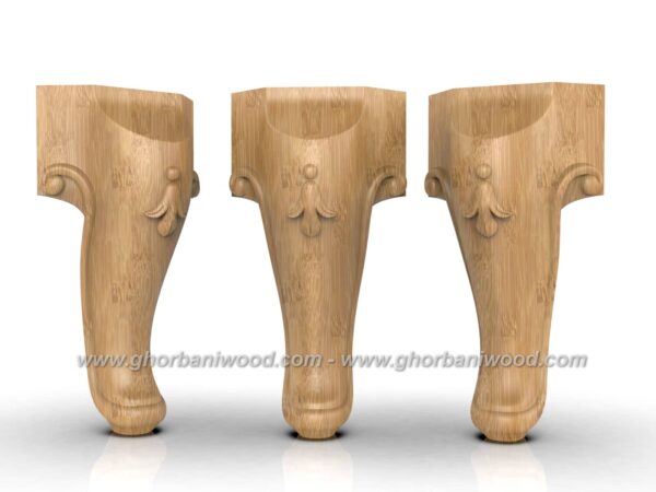 پایه چوبی میز کد 3043