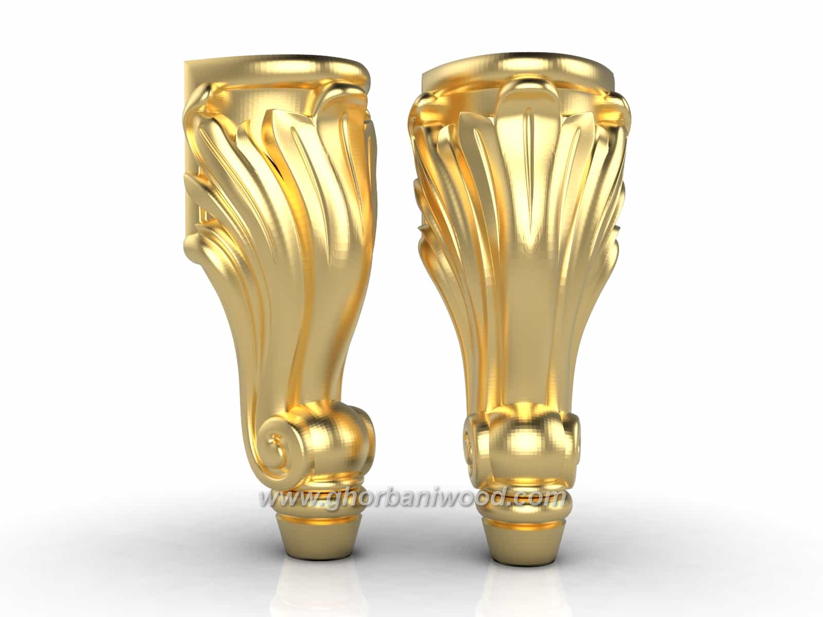 پایه میز تلویزیون چوبی