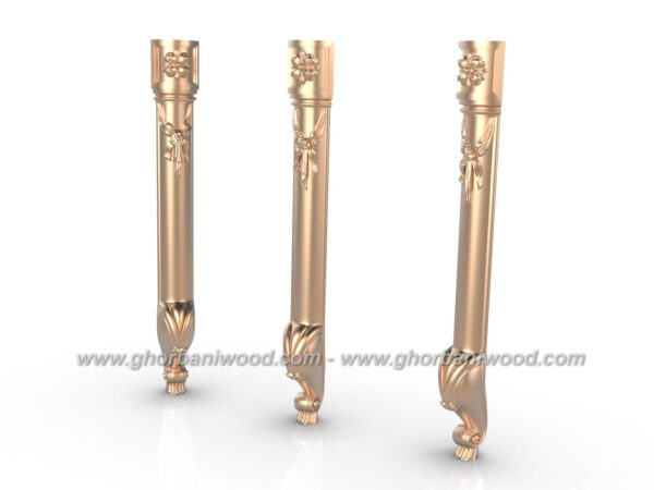 خرید پایه برای بوفه چوبی 3048 - تصویر 3