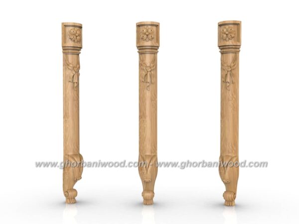 پایه چوبی بوفه کد 3048