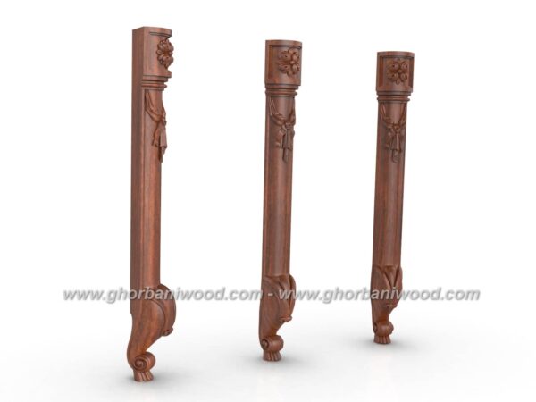 خرید پایه برای بوفه چوبی 3048 - تصویر 5