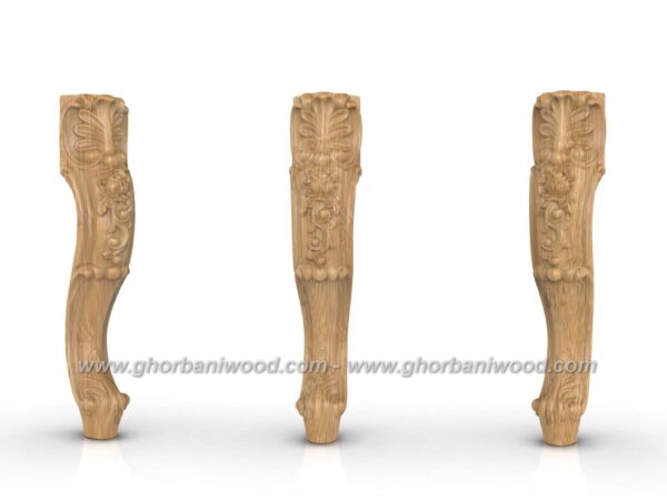 پایه میز جلو مبلی کلاسیک کد 3053