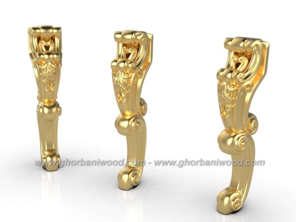 پایه چوبی میز آرایش کلاسیک 3055