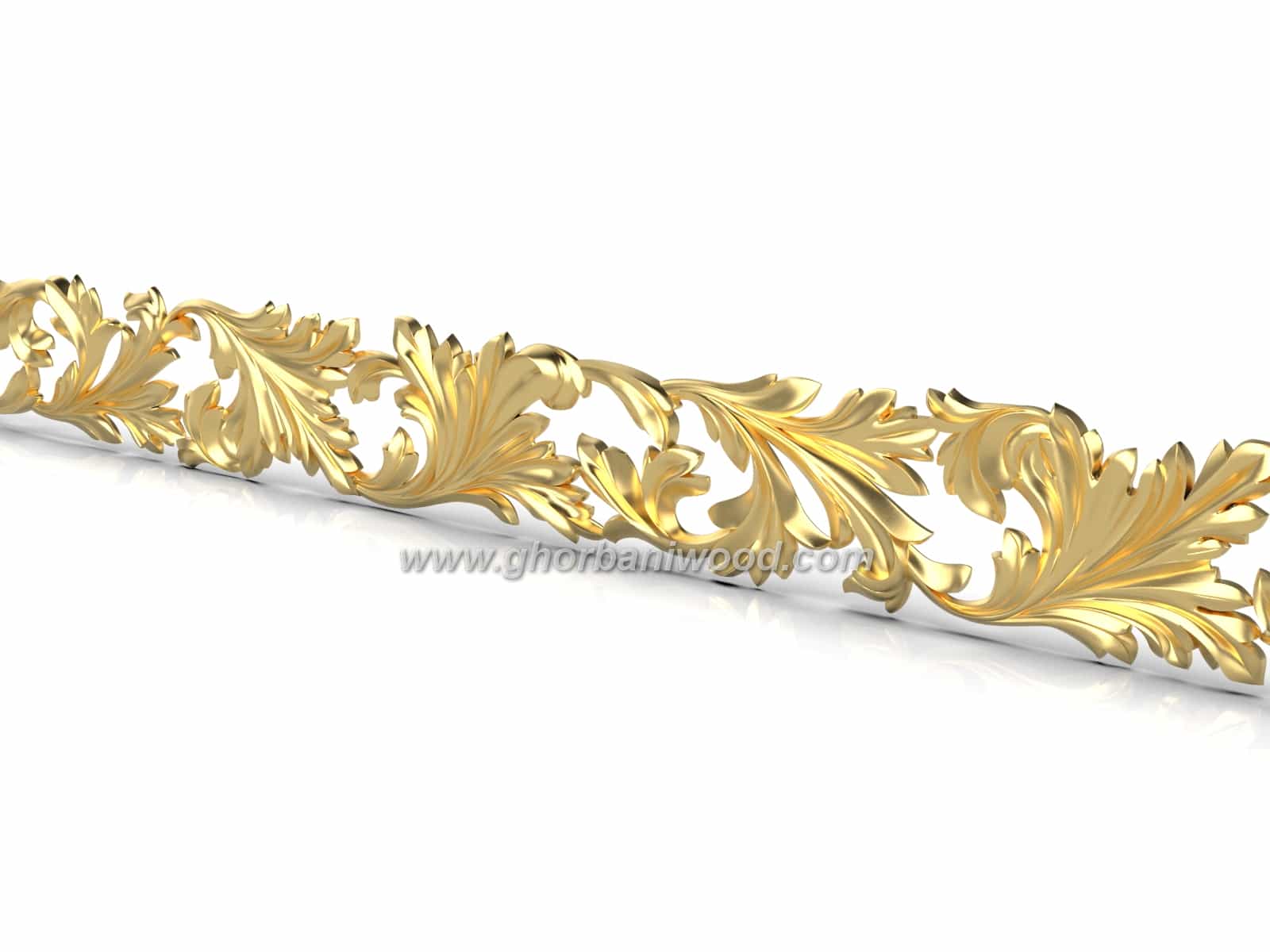 پروفیل طرح دار چوبی