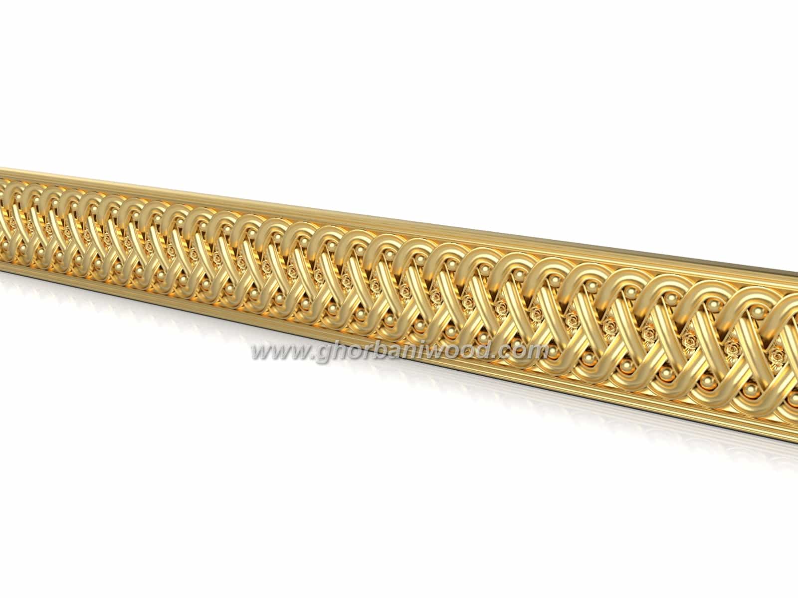 پروفیل طرح دار چوبی