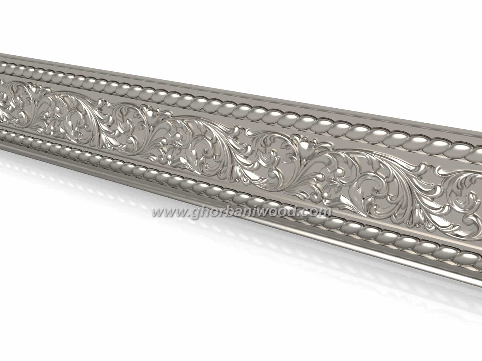 7296.2 پروفیل طرح دار چوبی