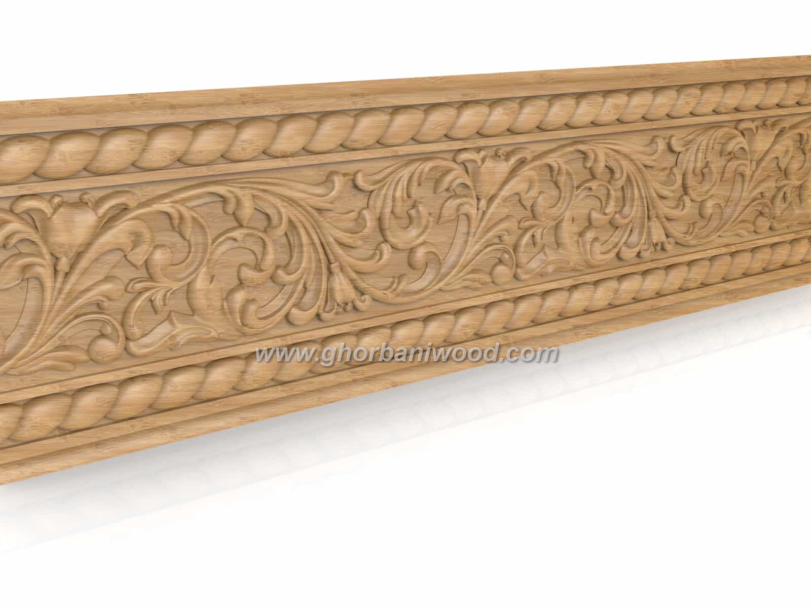 7296.4 پروفیل طرح دار چوبی