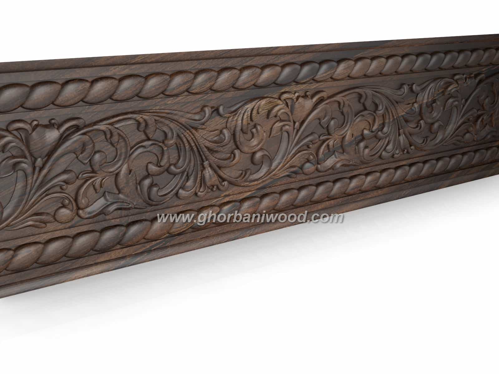 7296.5 پروفیل طرح دار چوبی