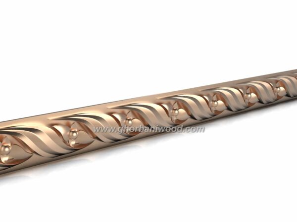 زهوار چوبی کلاسیک دیوار 7454 - تصویر 3