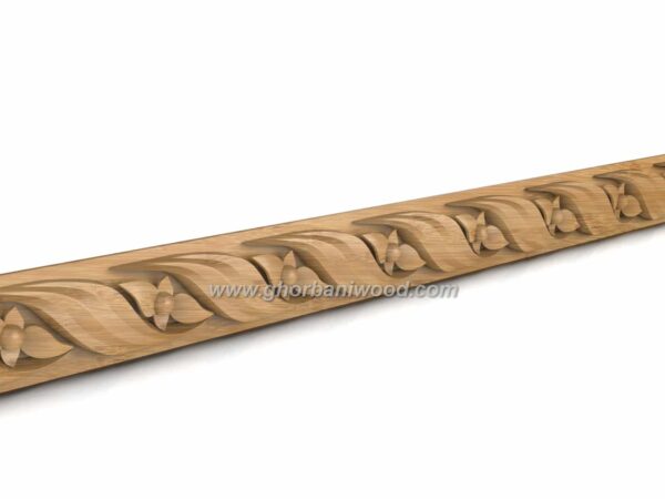 زهوار چوبی کلاسیک دیوار کد 7454