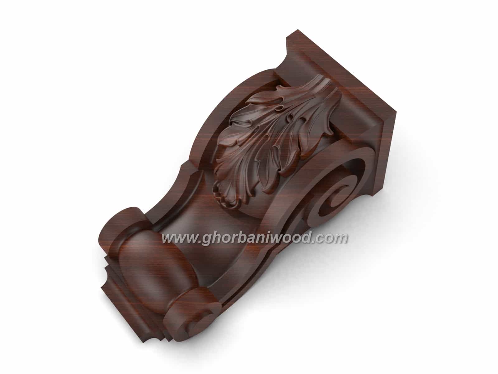 2003.5 سرستون چوبی کابینت کد 2003