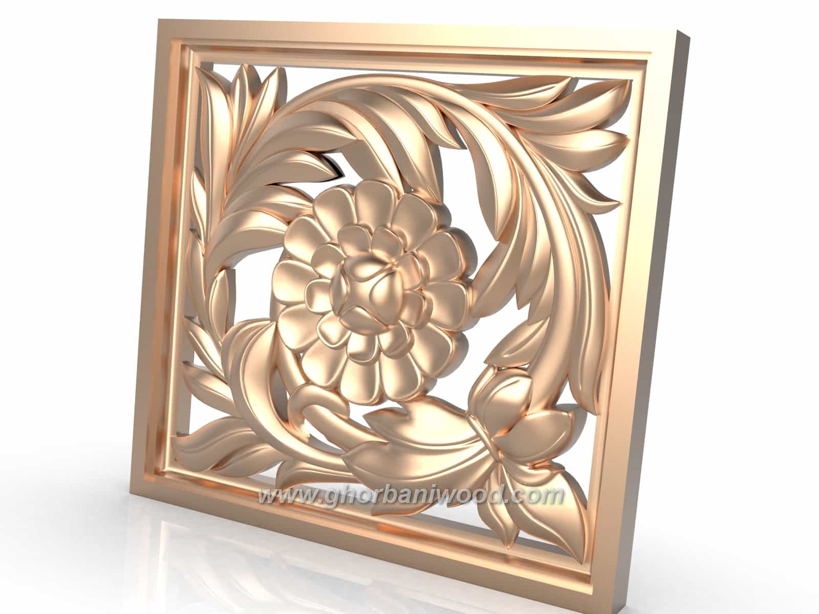 5009.3 گل منبت دکوری کد 5009