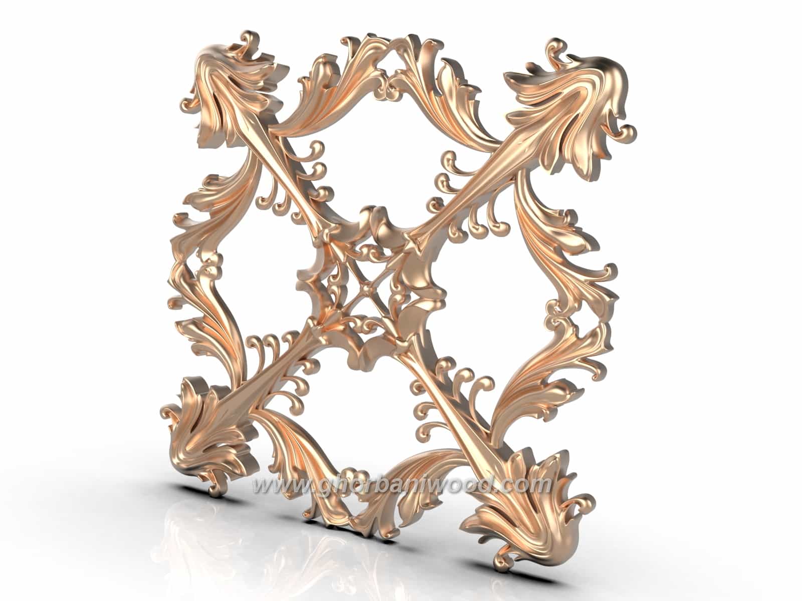 5010.3 گل منبت چهارگوش کد 5010