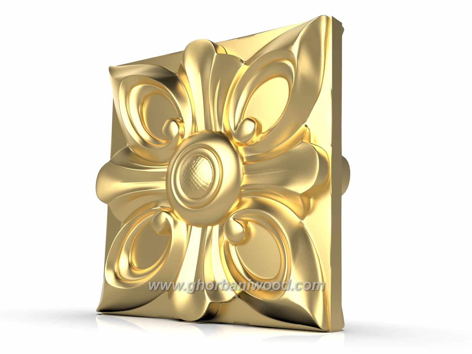 گل منبت چهارگوش کد 5012