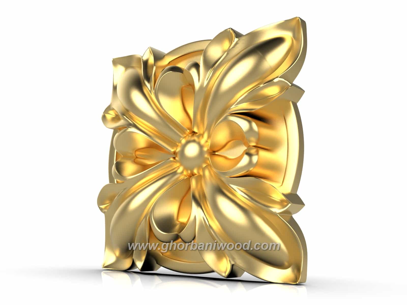 گل منبت چهارگوش کد 5013