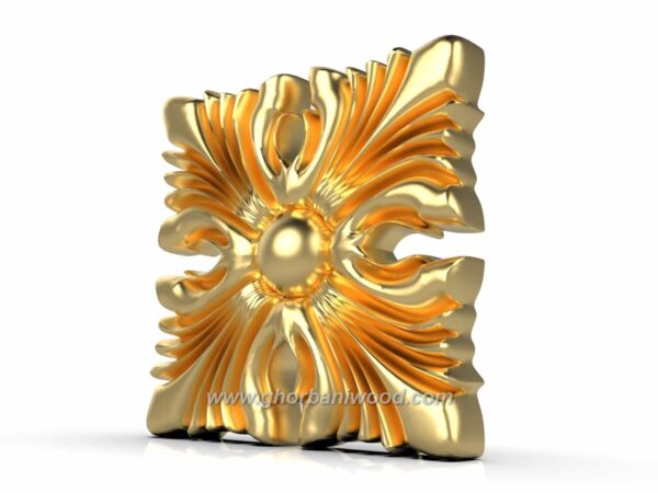 گل منبت چهارگوش کد 5022