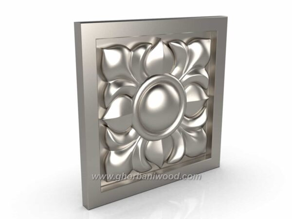 خرید گل منبت مربع 5038 - تصویر 2
