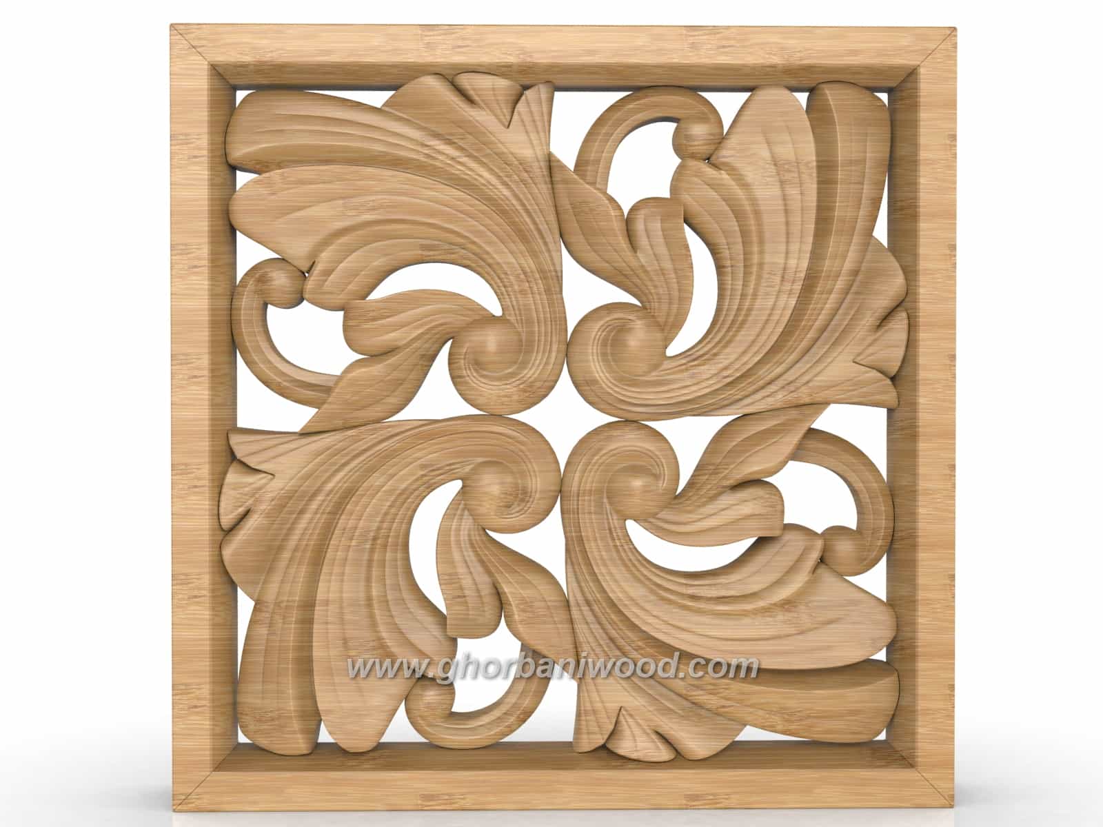 5039.4 گل منبت چهارگوش کد 5039