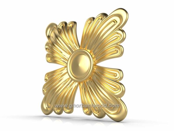 دکوری چوبی چهارگوش کد 5042