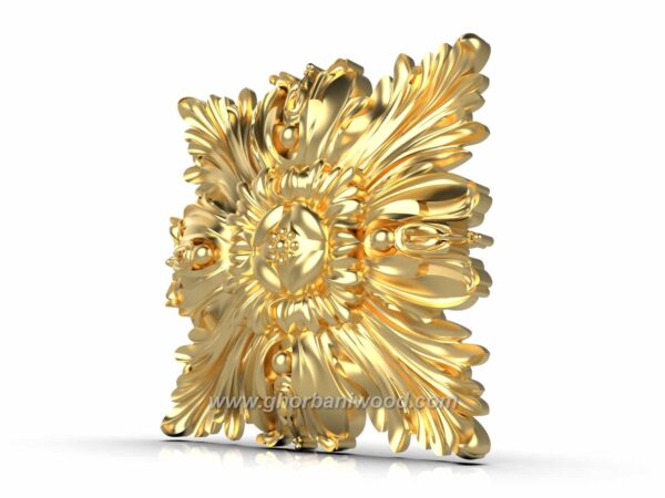 منبت دکوری چهارگوش کد 5055