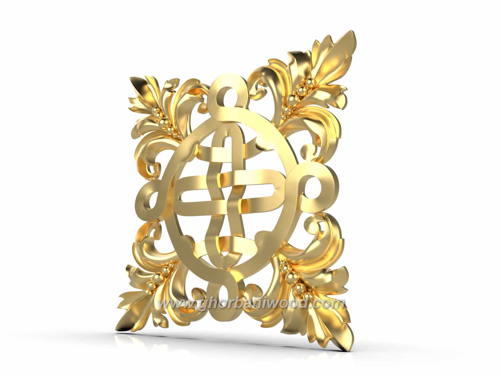 منبت چوبی چهارگوش کد 5070