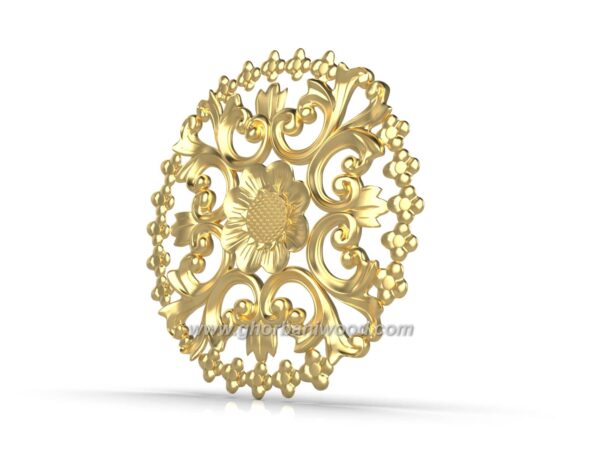 منبت گرد کابینت تزئینی 5244 - تصویر 2