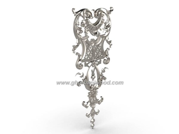 دکوری درب کلاسیک 6335 - تصویر 3
