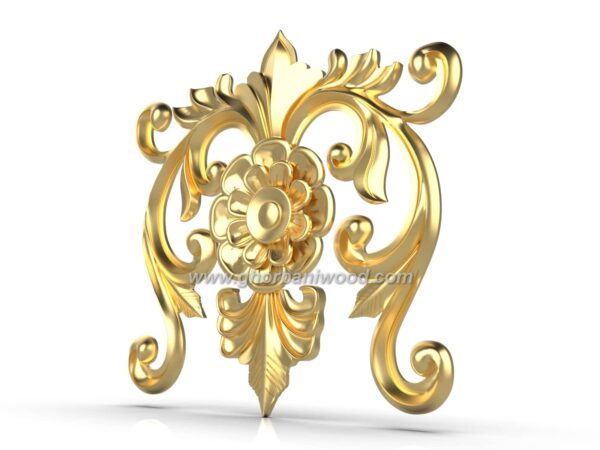 دکوری کلاسیک درب 6336 - تصویر 2