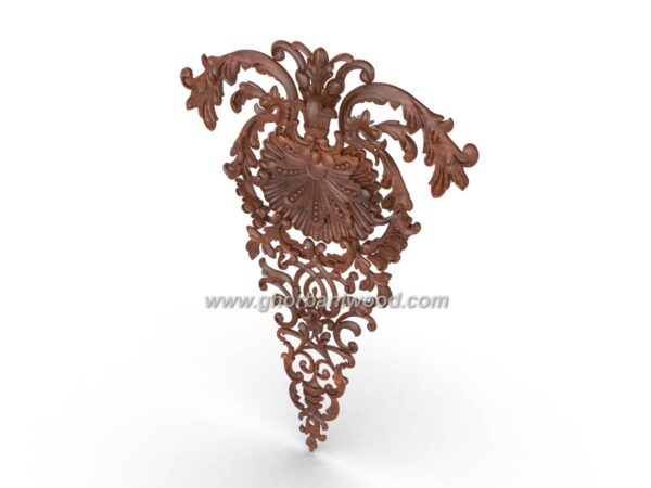 منبت چوبی قاب بندی دیوار 6338 - تصویر 5