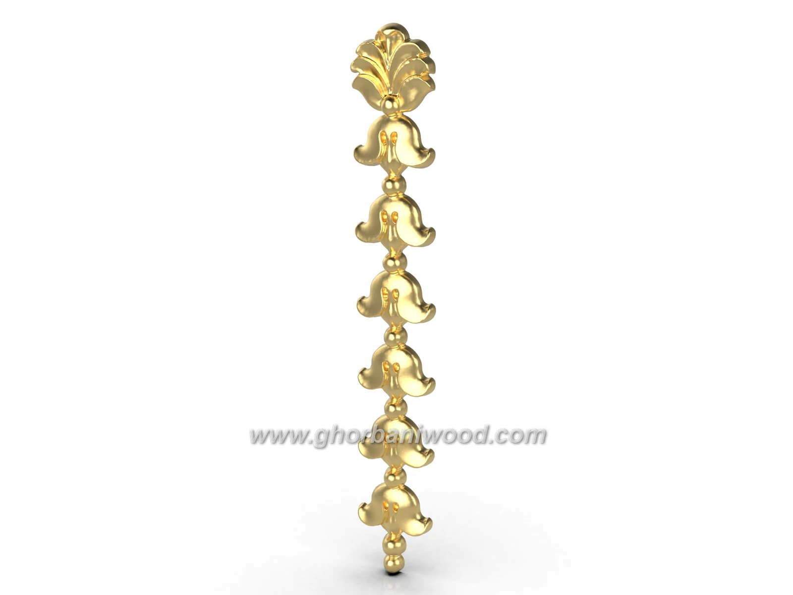 دکوری عمودی چوبی 6069 - تصویر 2