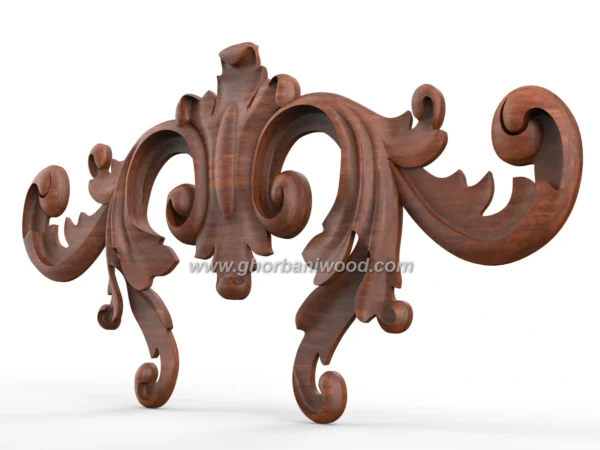 دکوری افقی چوبی 6622 - تصویر 5
